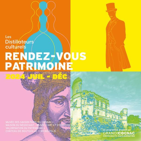 Première de couverture de la brochure RDV patrimoine