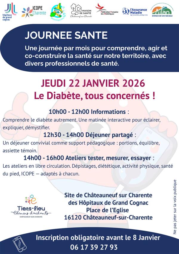Affiche journée santé